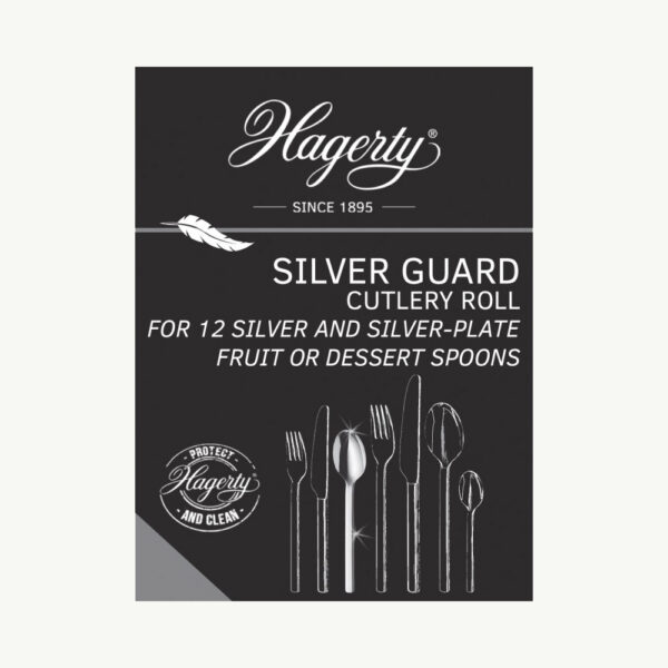 Confezione-Silver-Guard-Cutlery-Roll-12-Fruit-Dessert-Spoons